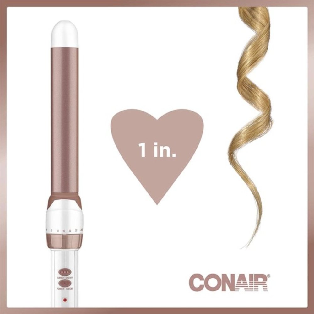 NIB - Conair Double Ceramic 1" Curling Wand - Picture 2 of 2